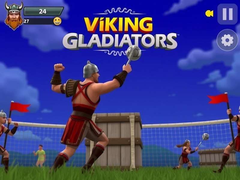 Viking Volley Gladiators Gameplay Screenshot